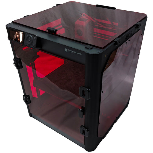 Bambu Lab P1P ARC Enclosure red