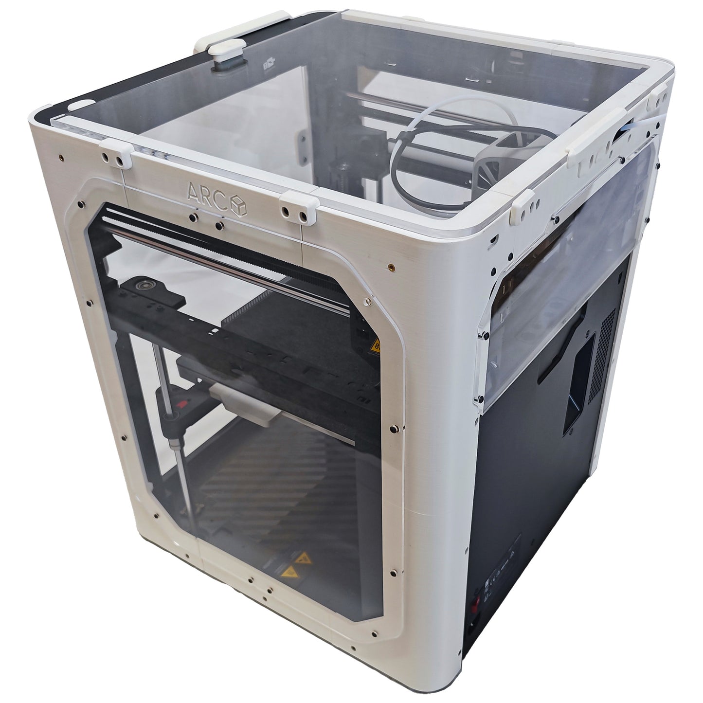 Bambu Lab P1P ARC Enclosure transparent - improved 4mm version!